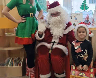 Zdjęcie z Mikołajem - powiększ